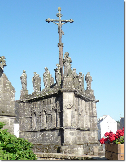 Calvaire de Confort-Meilars en Bretagne